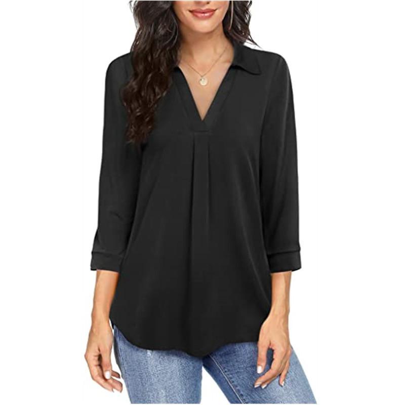 Blouses & Tops | Womens Flaiy Silk Blend Blouse Blouses & Tops Blouses & Tops