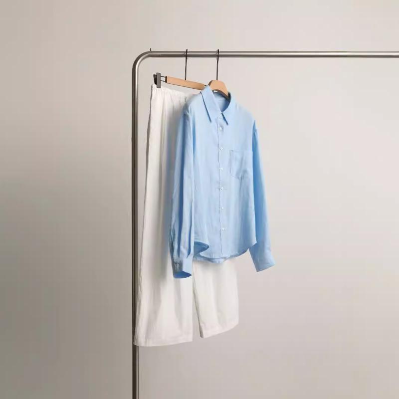 Blouses & Tops | Womens Linen Shirt Blouses & Tops Blouses & Tops