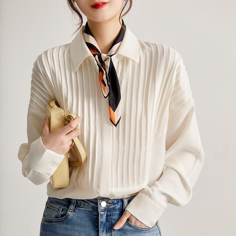 Blouses & Tops | Womens Magda Pleated Blouse Blouses & Tops Blouses & Tops