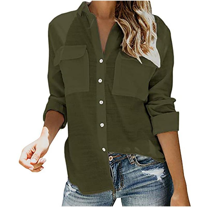 Blouses & Tops | Womens Utility SS Shirt Blouses & Tops Blouses & Tops