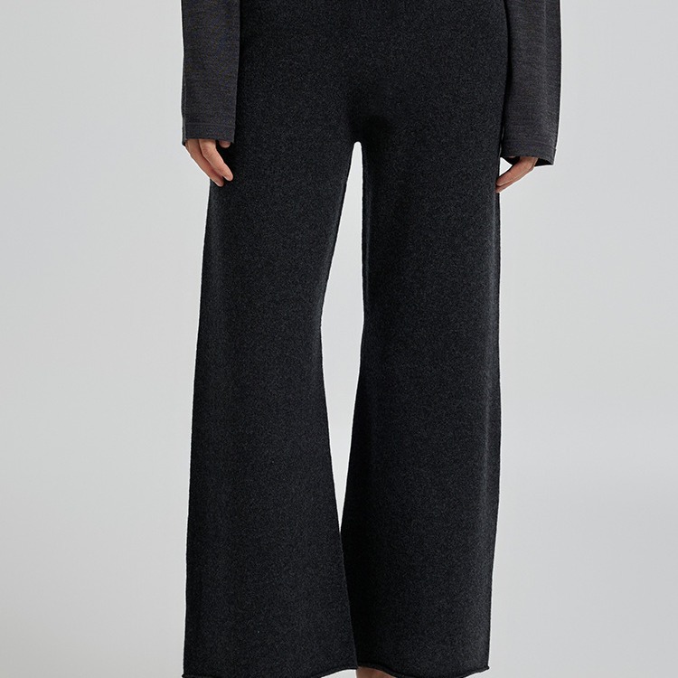 Cashmere | Womens Cashmere Blend Straight Leg Jogger Cashmere Cashmere