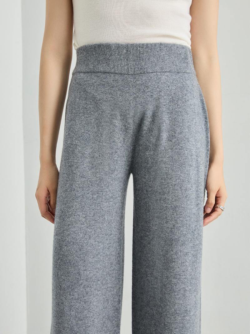 Cashmere | Womens Cashmere Blend Straight Leg Jogger Cashmere Cashmere