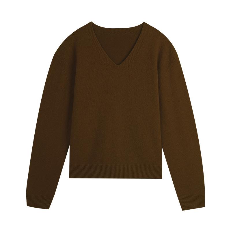 Cashmere | Womens Cashmere V Neck Jumper Cashmere Cashmere