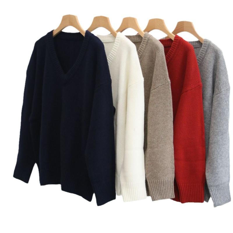 Cashmere | Womens Cashmere V Neck Jumper Cashmere Cashmere