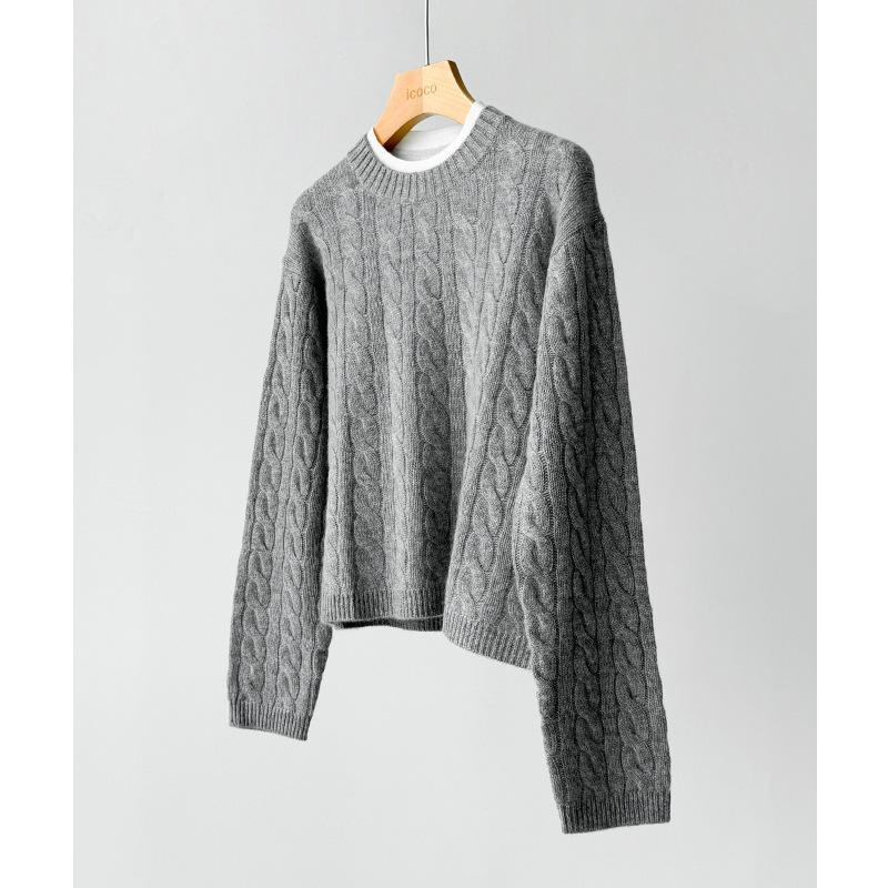 Cashmere | Womens Karenia Cable Knit Cashmere Blend Jumper Cashmere Cashmere