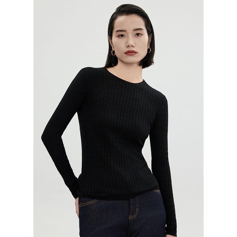 Cashmere | Womens Slim Ribbed Cashmere Jumper Cashmere Cashmere