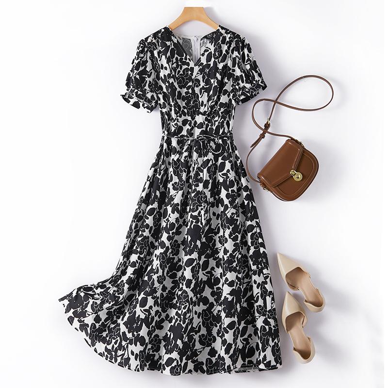 Dresses | Womens Light Print Rosemary Belted Dress Dresses Dresses