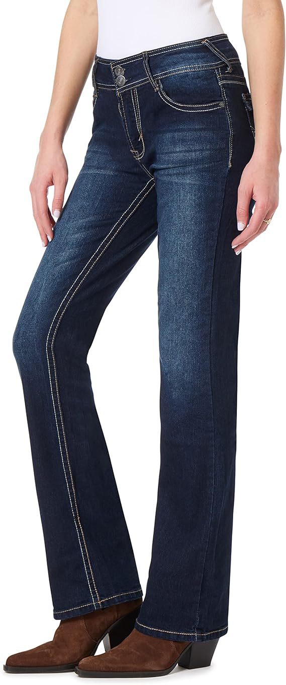 Jeans | Womens Becca Mid Rise Bootcut Jeans Jeans Jeans