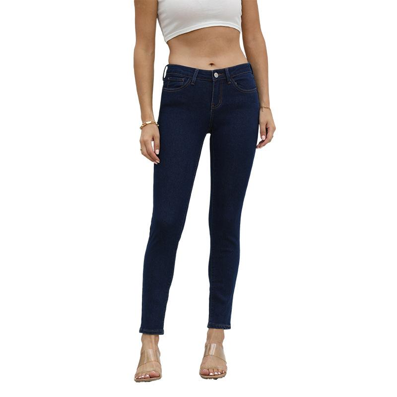 Jeans | Womens Dark Indigo Aubrey Slim Jeans Jeans Jeans