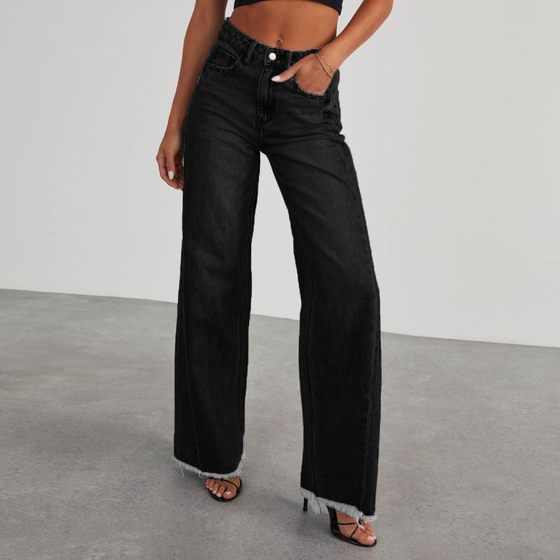 Jeans | Womens Denim Straight-Fit Crop Jeans Jeans Jeans