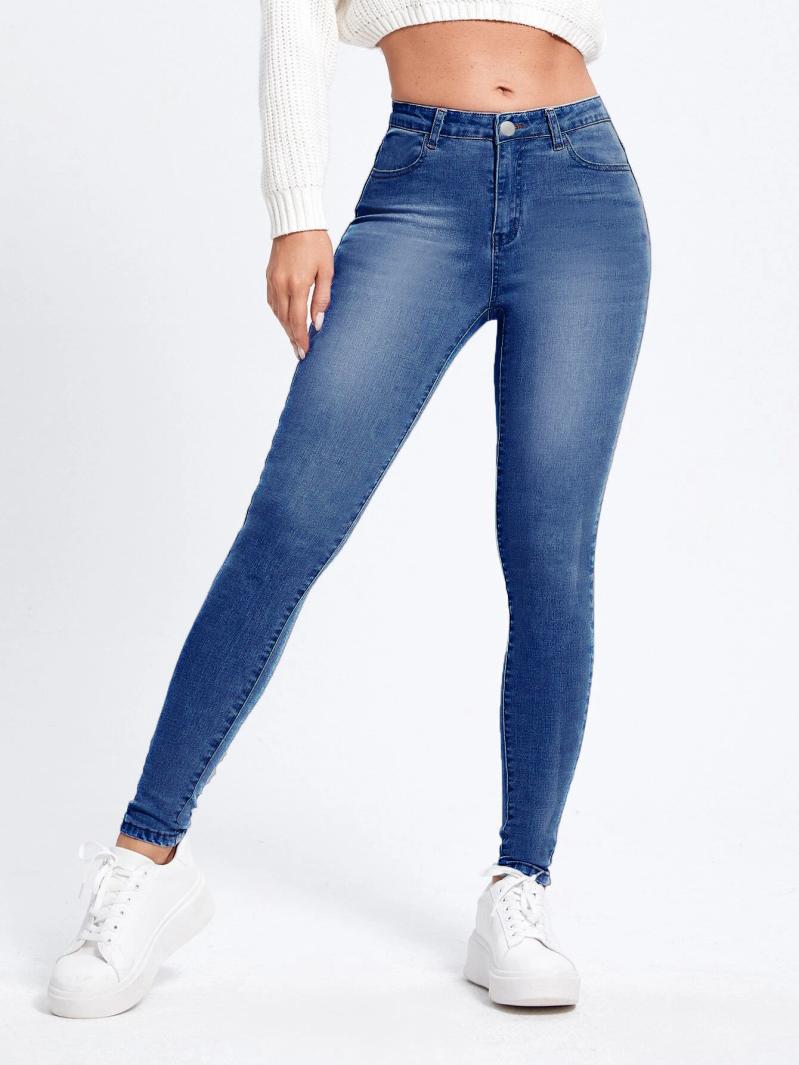 Jeans | Womens High Waisted Skinny Jeans Jeans Jeans