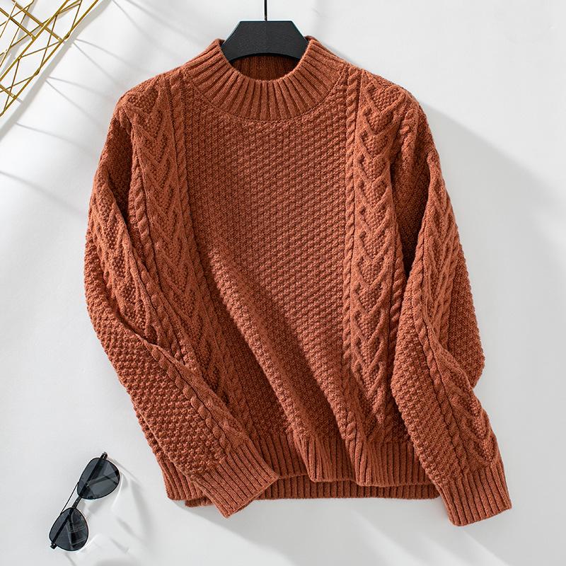 Knitwear | Womens Cable Knit Roll Neck Jumper Knitwear Knitwear