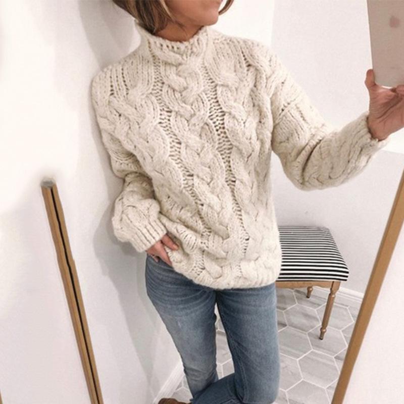 Knitwear | Womens Cable Knit Wool Blend Jumper Knitwear Knitwear