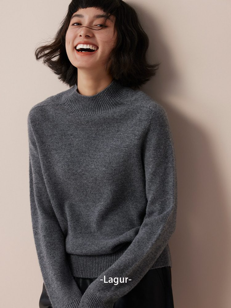 Knitwear | Womens Crew Neck Cashmere Jumper Knitwear Knitwear