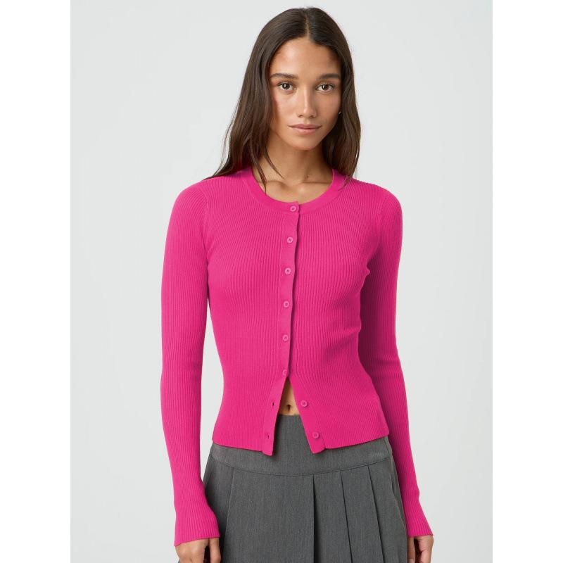 Knitwear | Womens Fahara Button Cardigan Knitwear Knitwear