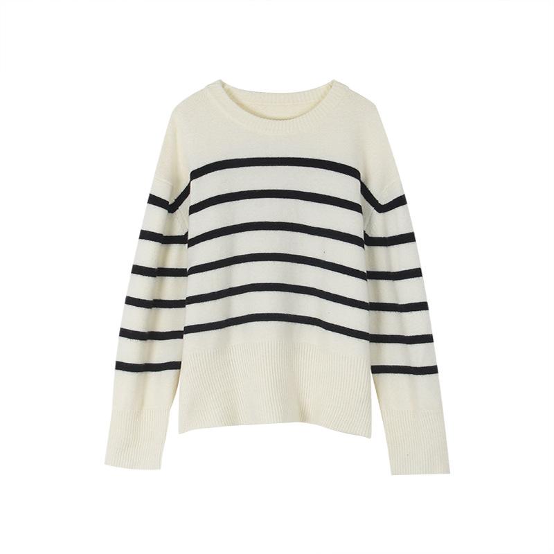 Knitwear | Womens Gittel Stripe Cotton Blend Jumper Knitwear Knitwear