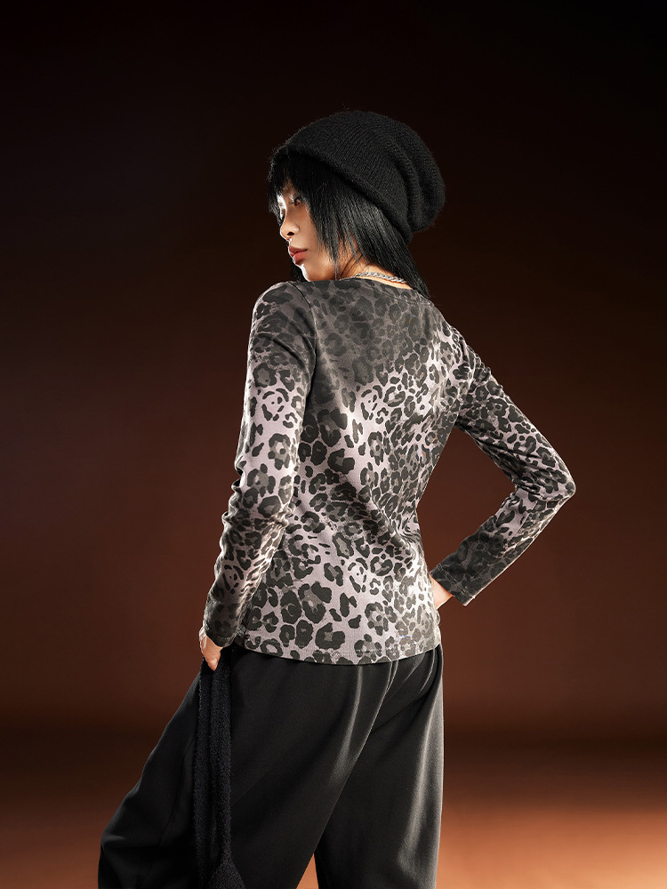 Knitwear | Womens Leopard Belle Wool Blend Jumper Knitwear Knitwear