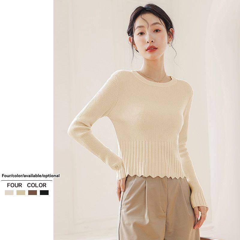 Knitwear | Womens Ribbed Crop Top Knitwear Knitwear