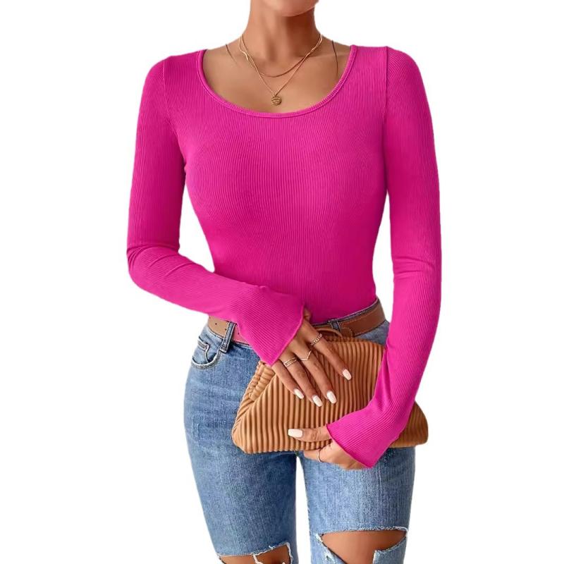 Knitwear | Womens Scoop Neck Slim Fit Cashmere Blend Jumper Knitwear Knitwear