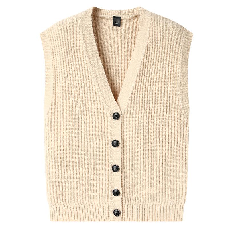 Knitwear | Womens Slate Sleeveless Cardigan Knitwear Knitwear