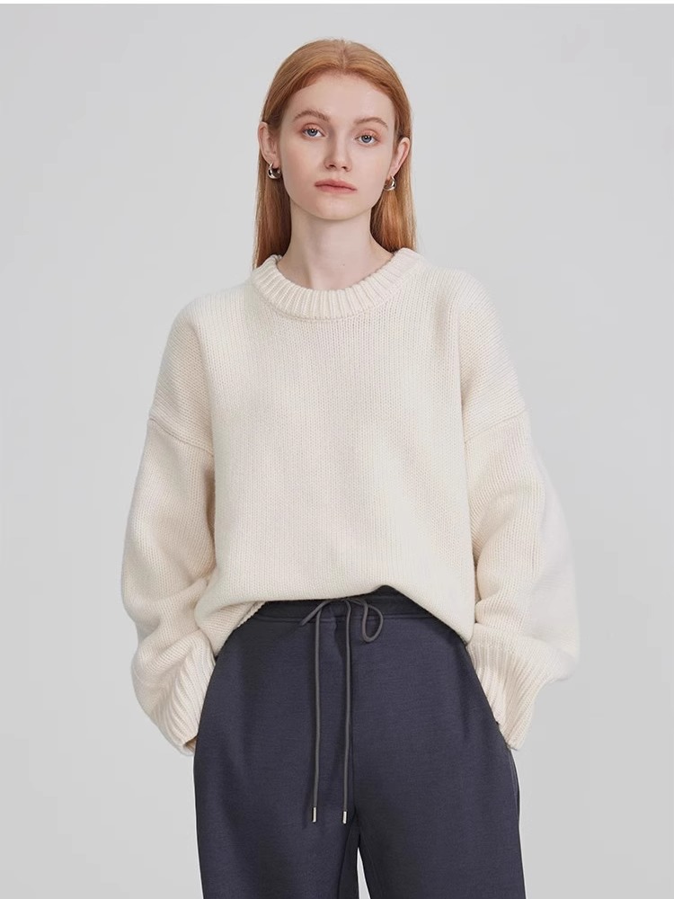 Knitwear | Womens Wool Blend Jumper Knitwear Knitwear