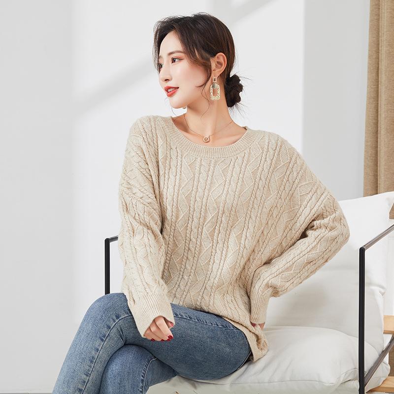 Knitwear | Womens Wool Blend Knitted Jumper Knitwear Knitwear