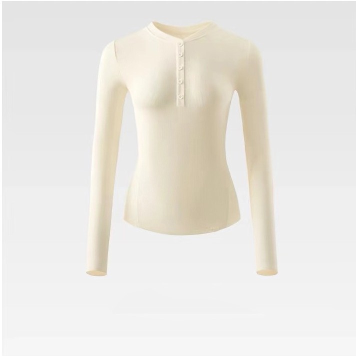 Knitwear | Womens Wool Fine Knit Rib Henley Top Knitwear Knitwear