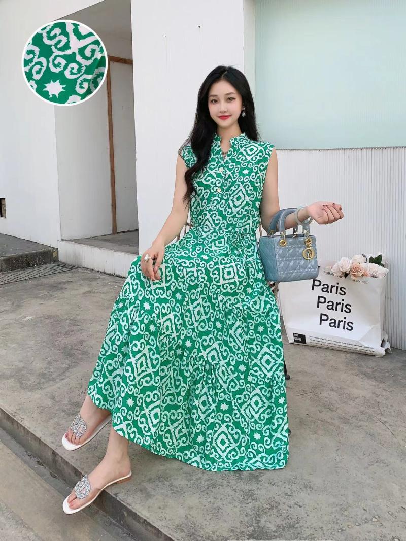 Skirts | Womens Emerald Tile Print Maxi Skirt Skirts Skirts