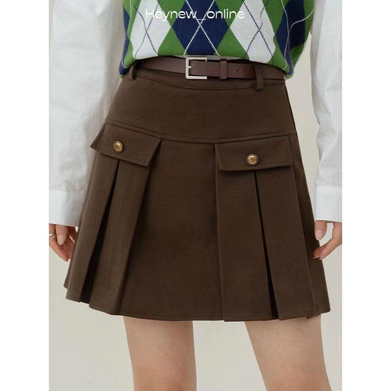 Skirts | Womens Estella Wool Blend Mini Skirt Skirts Skirts