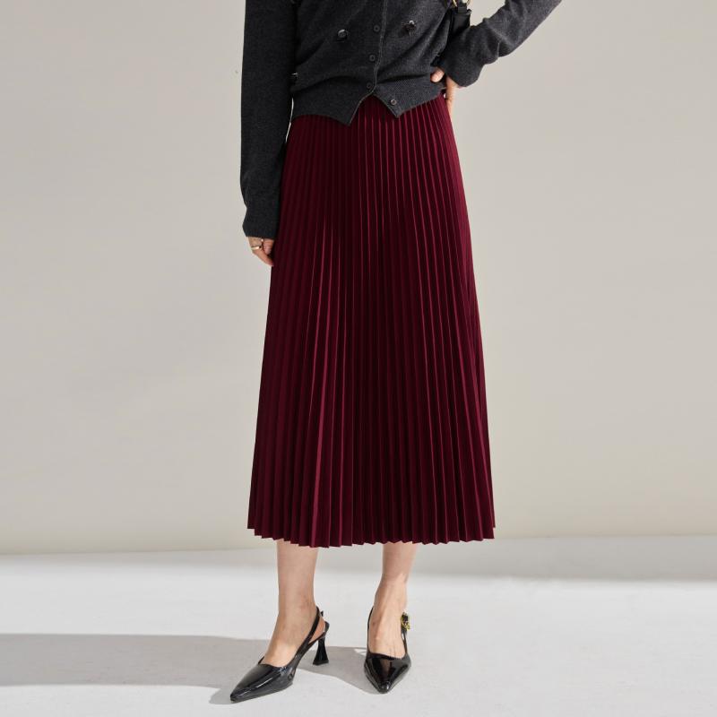 Skirts | Womens Pleated Midi Skirt Skirts Skirts