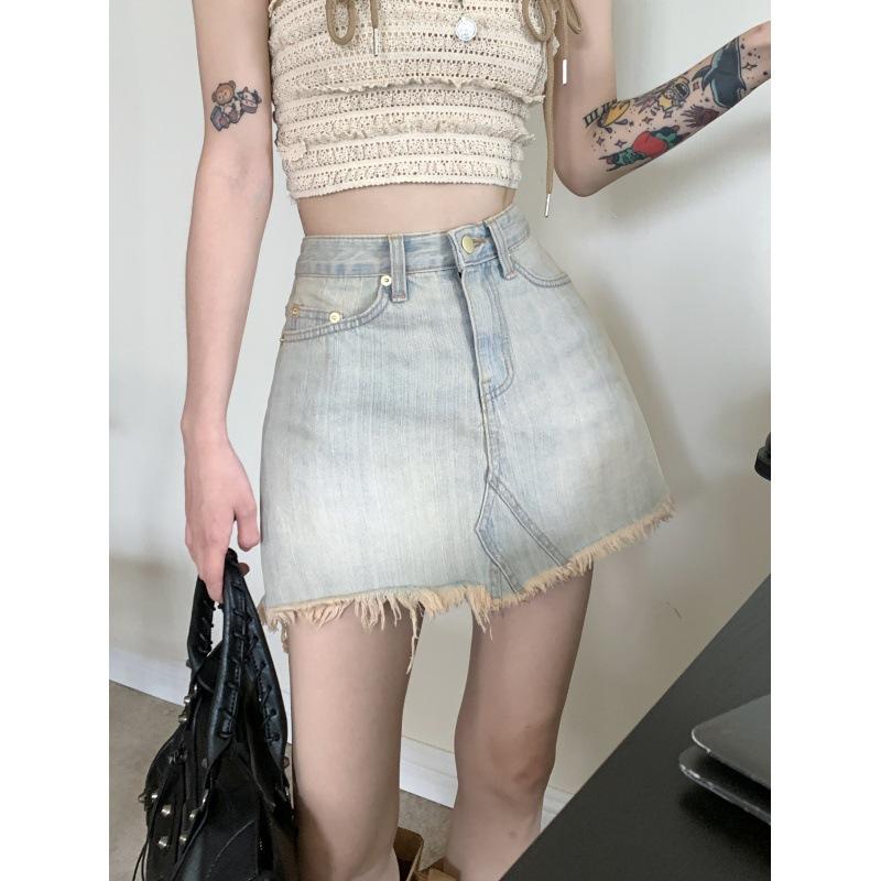 Skirts | Womens Sadie Mini Denim Skirt Skirts Skirts