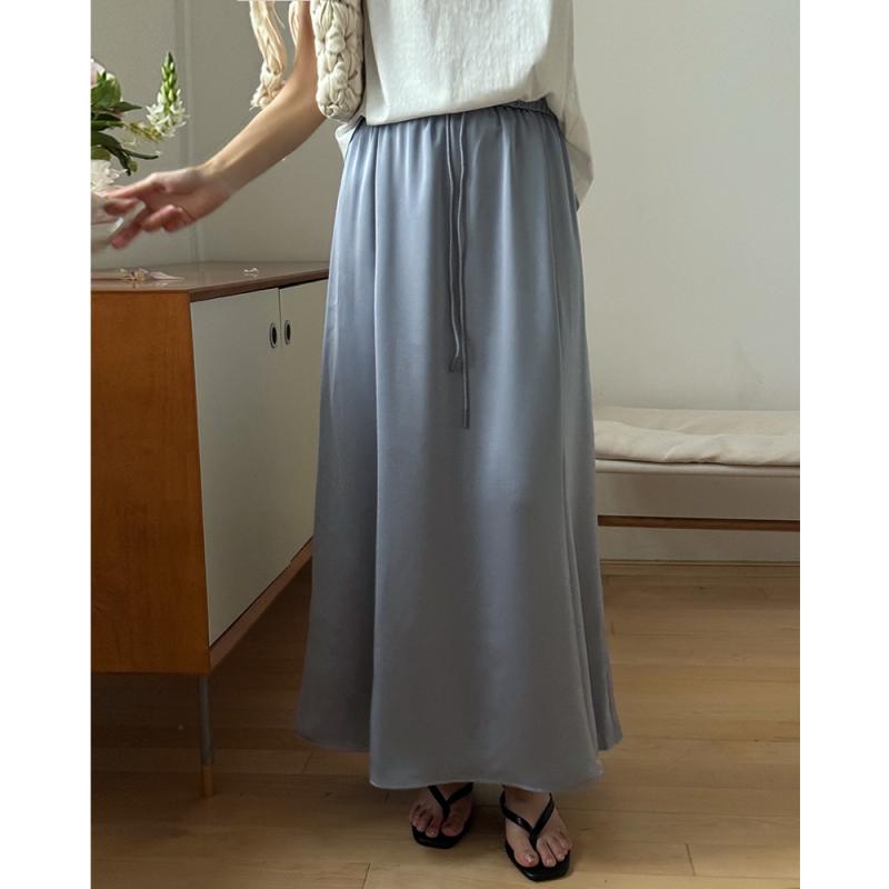 Skirts | Womens Satin Slip Skirt Skirts Skirts