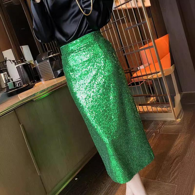 Skirts | Womens Sequin Slip Skirt Skirts Skirts