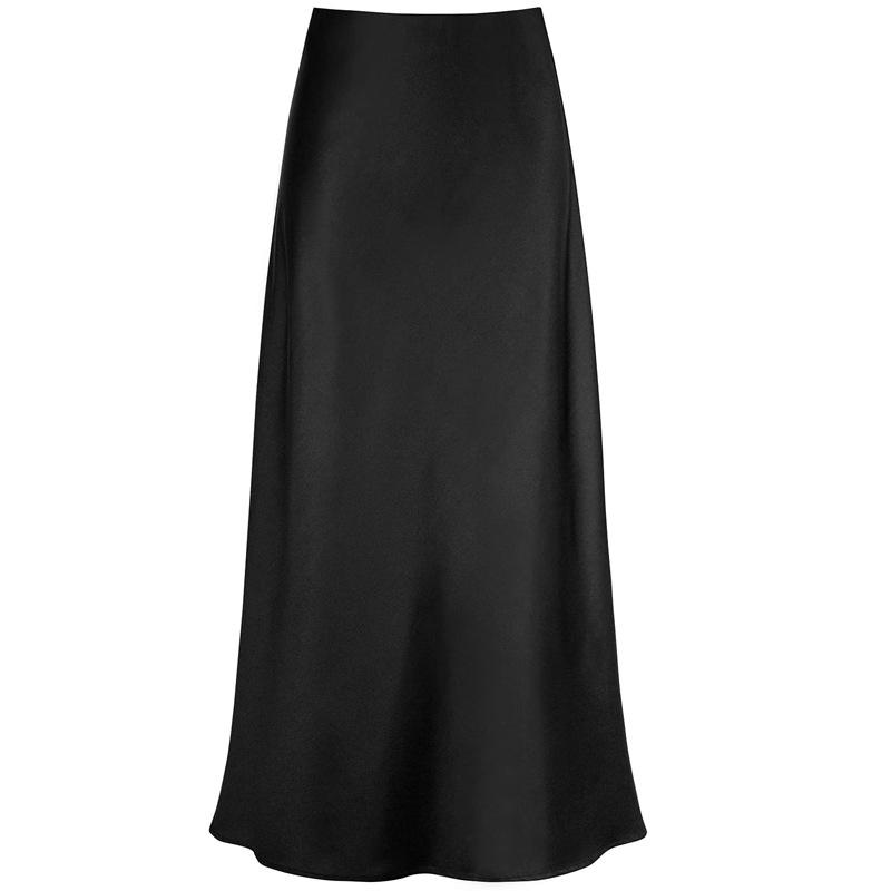 Skirts | Womens Side Slit Slip Skirt Skirts Skirts