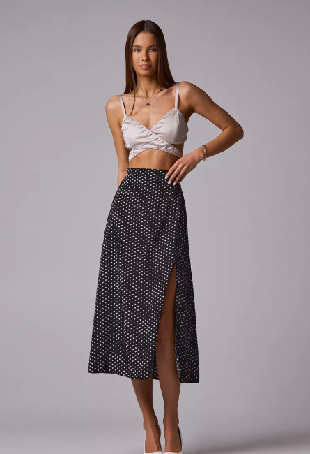 Skirts | Womens Spot Adrianna Satin Maxi Skirt Skirts Skirts