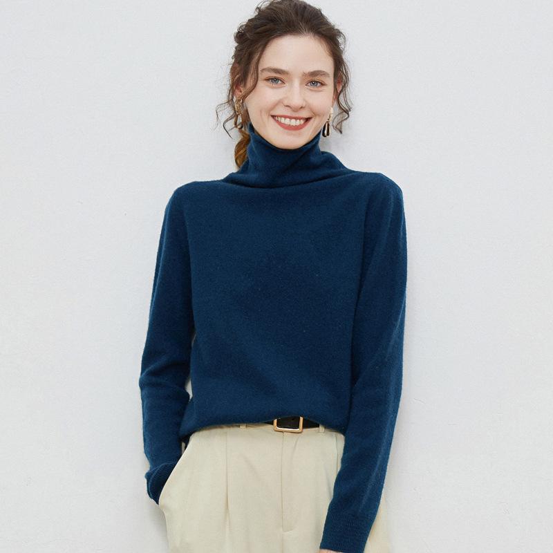 Sweatshirts & Fleeces | Womens Cashmere Turtleneck Jumper Sweatshirts & Fleeces Sweatshirts & Fleeces