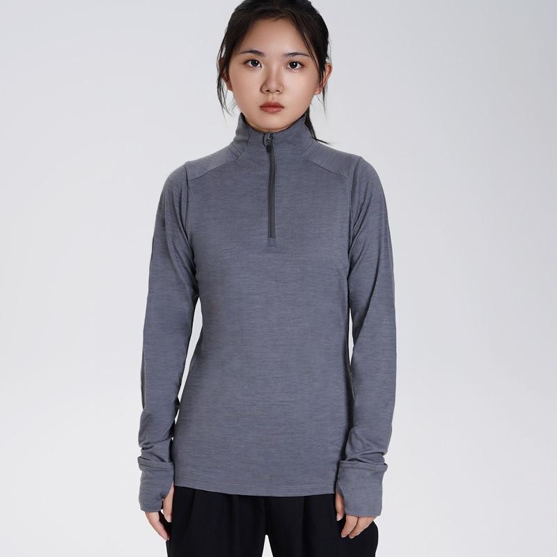 Sweatshirts & Fleeces | Womens Sky Thermal Half Zip Top Sweatshirts & Fleeces Sweatshirts & Fleeces