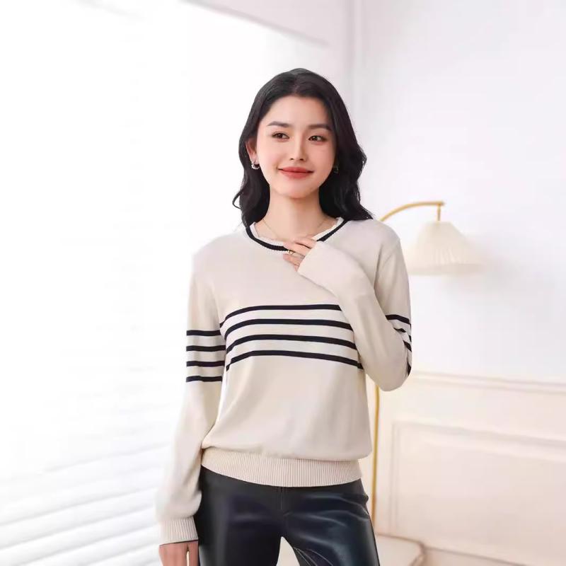 Sweatshirts & Fleeces | Womens Stripe-Print Jumper Sweatshirts & Fleeces Sweatshirts & Fleeces