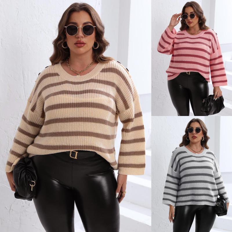 Sweatshirts & Fleeces | Womens Striped Wool Blend Jumper Sweatshirts & Fleeces Sweatshirts & Fleeces