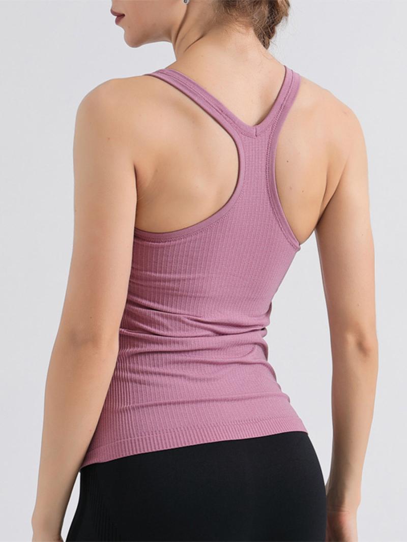 T-Shirts & Vests | Womens Slim Fit Ribbed Tank Top T-Shirts & Vests T-Shirts & Vests