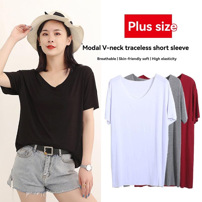 T-Shirts & Vests | Womens Stretch Linen T-Shirt T-Shirts & Vests T-Shirts & Vests