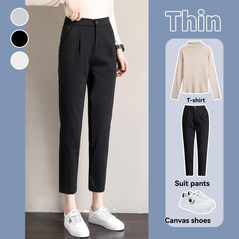 Trousers | Womens Bi-Stretch Tapered Trousers Trousers Trousers