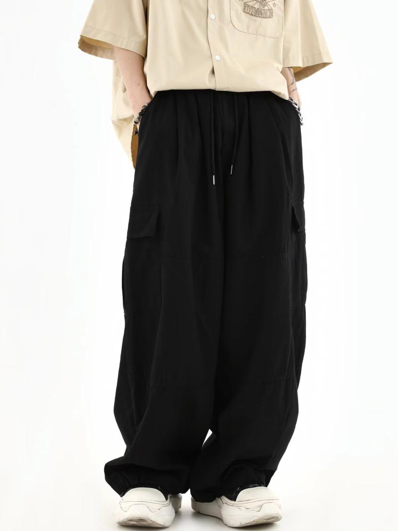 Trousers | Womens Cotton Wide Leg Trousers Trousers Trousers