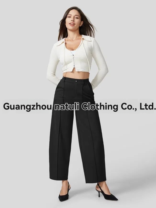 Trousers | Womens High Rise Wide Leg Trousers Trousers Trousers