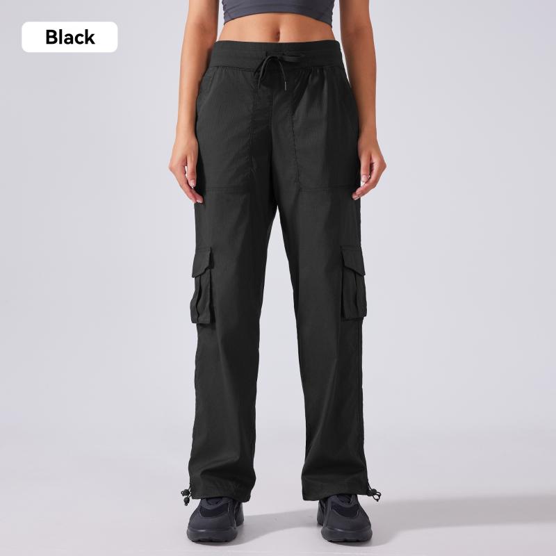 Trousers | Womens Satin Cargo Wide Trousers Trousers Trousers