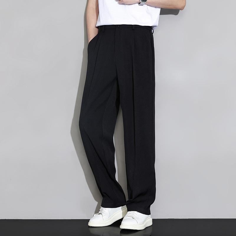 Trousers | Womens Wide Leg Cotton Blend Suit Trousers Trousers Trousers