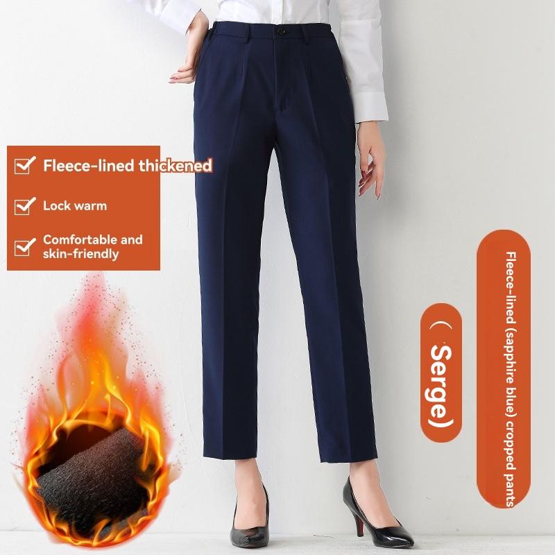 Trousers | Womens Wool Blend Twill Trousers Trousers Trousers